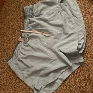 Nike Women's Sky Blue Athletic Shorts